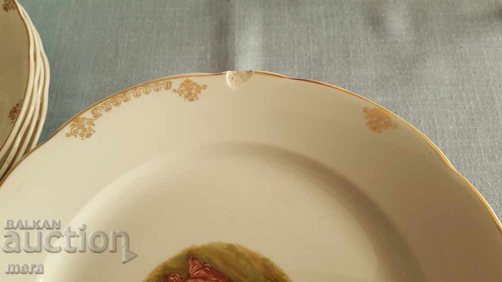 Porcelain dining set LAMBRATE - 7 Porcelain dining set LAMBRATE - 7