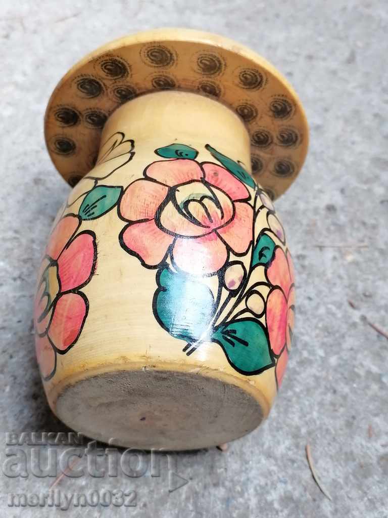 Auction Toy hand-painted Matryoshka mushroom USSR wooden Auction Toy hand-painted Matryoshka mushroom USSR wooden