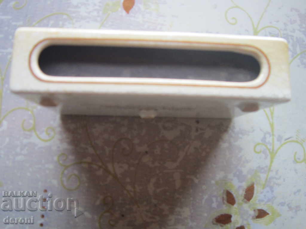 Auction Unique porcelain large matchbox with matches Auction Unique porcelain large matchbox with matches