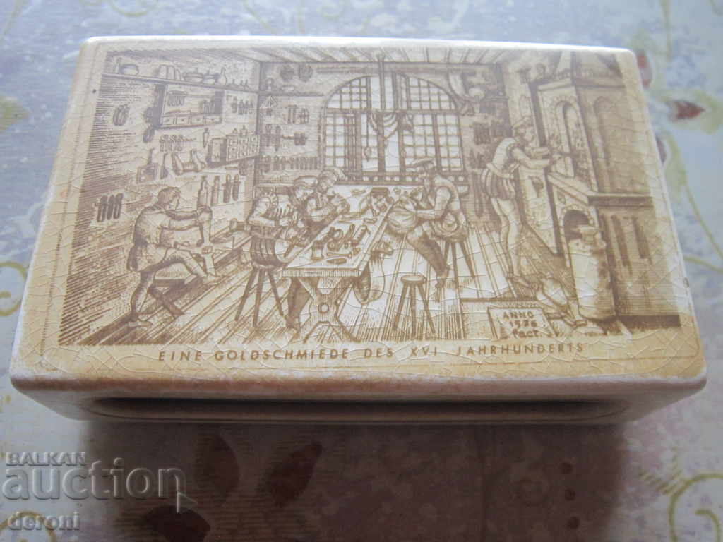 Unique porcelain large matchbox with matches - 7 Unique porcelain large matchbox with matches - 7