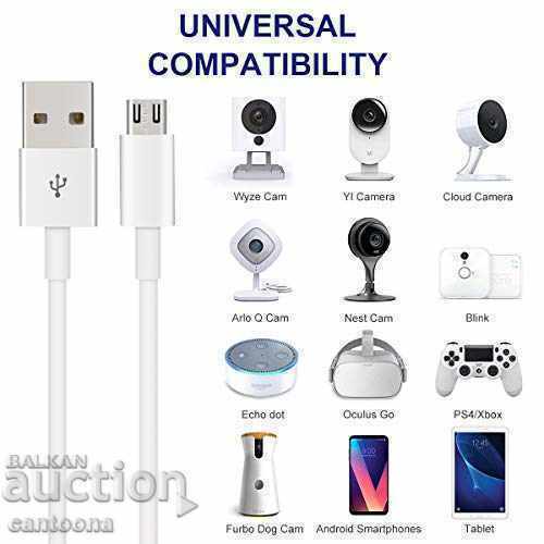 Micro USB 2.0 Data cable for camcorders, GSM, etc. 500 cm with price 12.98 BGN | € 6.64 Micro USB 2.0 Data cable for camcorders, GSM, etc. 500 cm with price 12.98 BGN | € 6.64