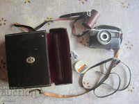 Great Hanimex Elektronic camera in a holster case