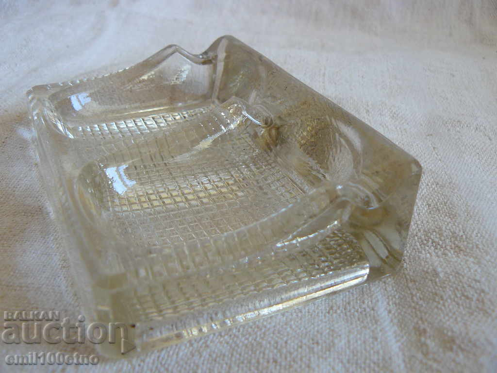 Glass inkwell - probably for stamps with price 6.00 BGN | € 3.07