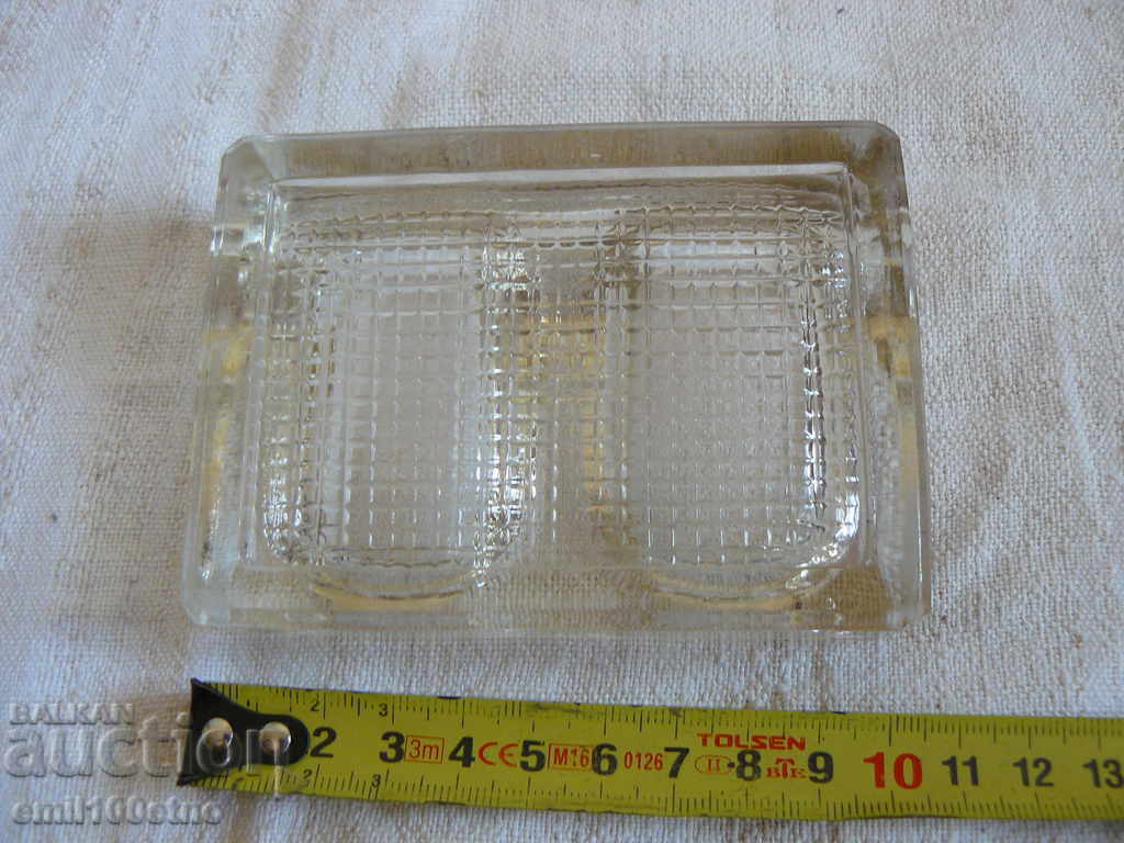 Delivery of Glass inkwell - probably for stamps