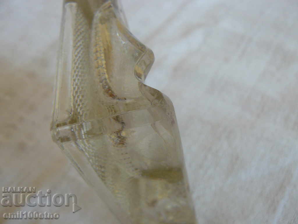 Glass inkwell - probably for stamps - 5