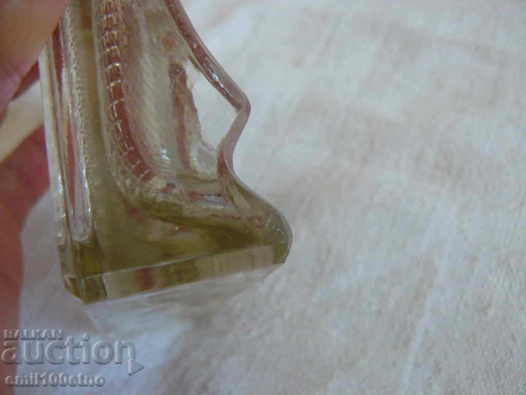 Glass inkwell - probably for stamps - 6