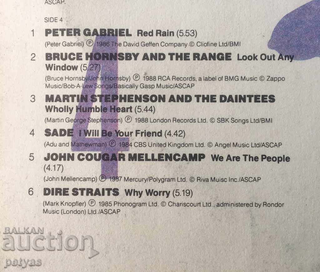 Greenpeace plate (Rainbow Warriors) BTA 12517/18 (2 plates) - 6 Greenpeace plate (Rainbow Warriors) BTA 12517/18 (2 plates) - 6