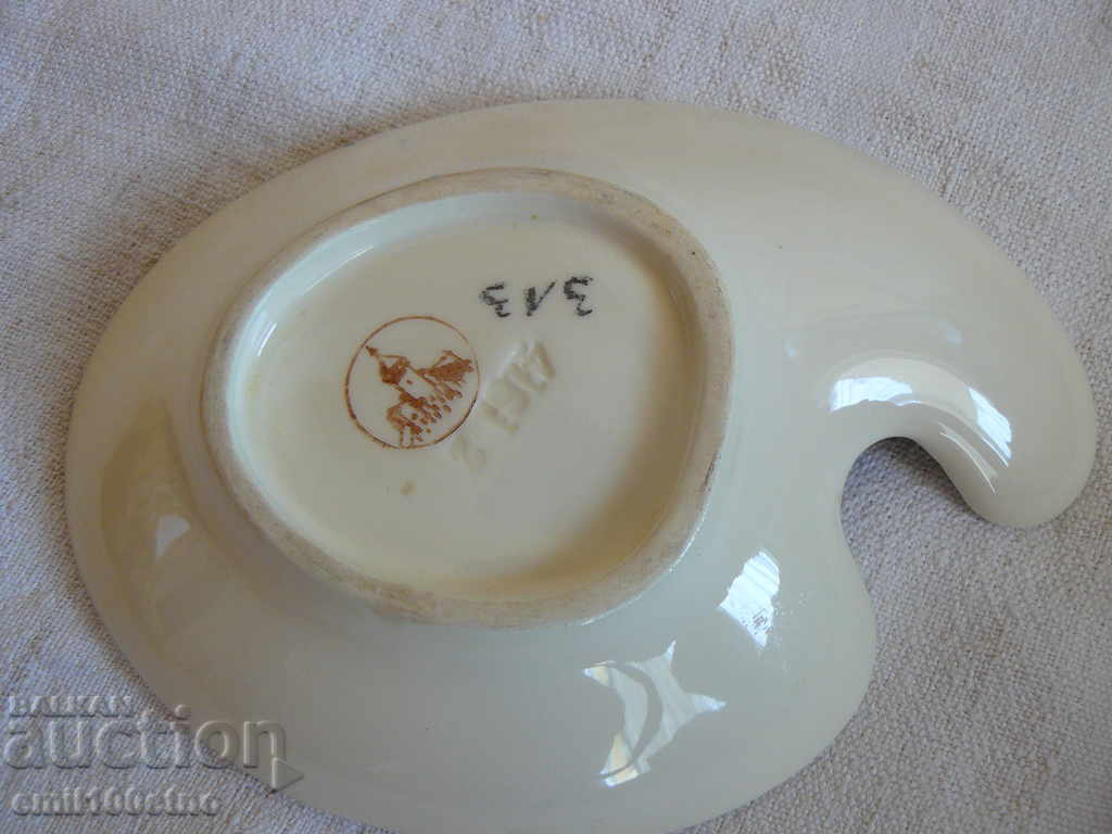 Доставка на Малка чиния ръчно рисуван порцелан Schaffhauser Швейцария Доставка на Малка чиния ръчно рисуван порцелан Schaffhauser Швейцария