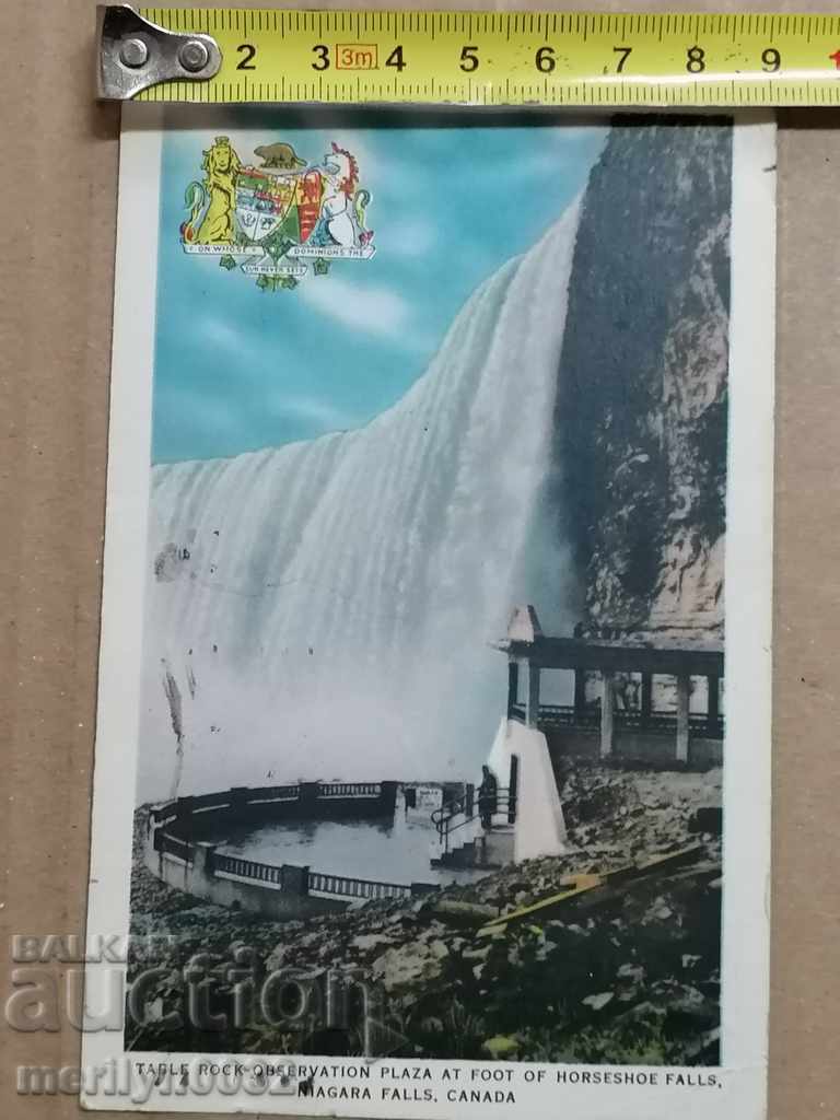 Postcard photo Niagara River Canada - 5