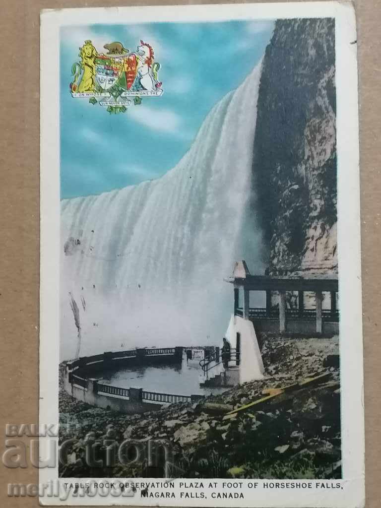 Postcard photo Niagara River Canada