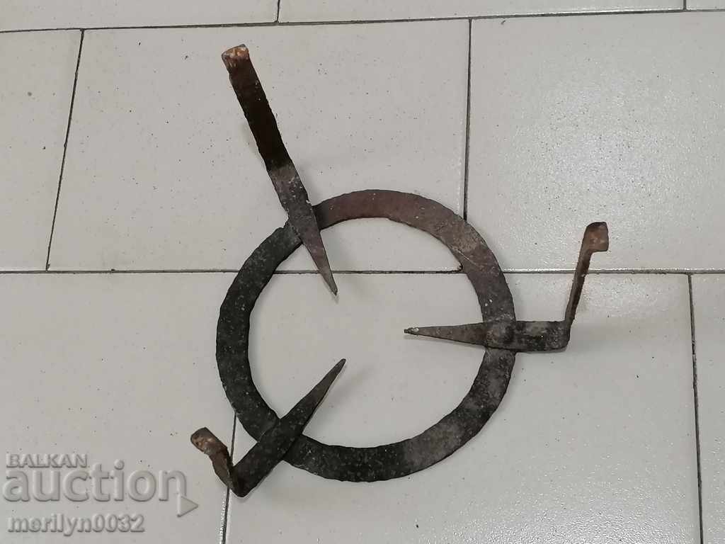 Antique wrought iron stove, hearth, grill, wrought iron with price 39.00 BGN | € 19.94