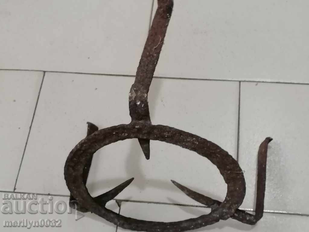 Delivery of Antique wrought iron stove, hearth, grill, wrought iron