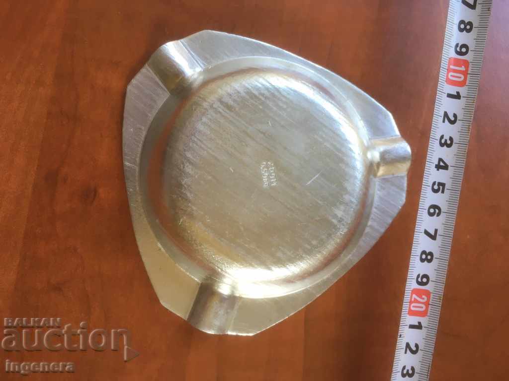 Ashtray Advertising Silistra Metal from the USSR NEW - 5 Ashtray Advertising Silistra Metal from the USSR NEW - 5