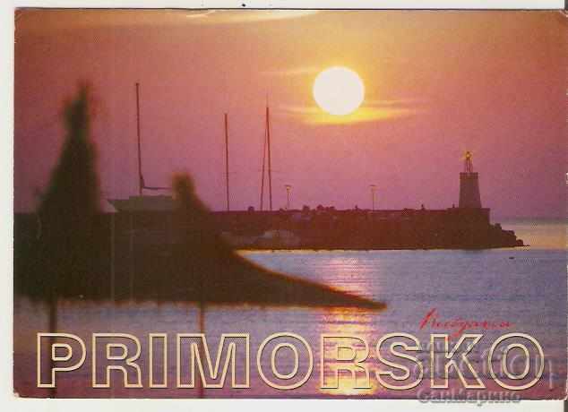 Bulgaria Postcard Primorsko View 15* Bulgaria Postcard Primorsko View 15*