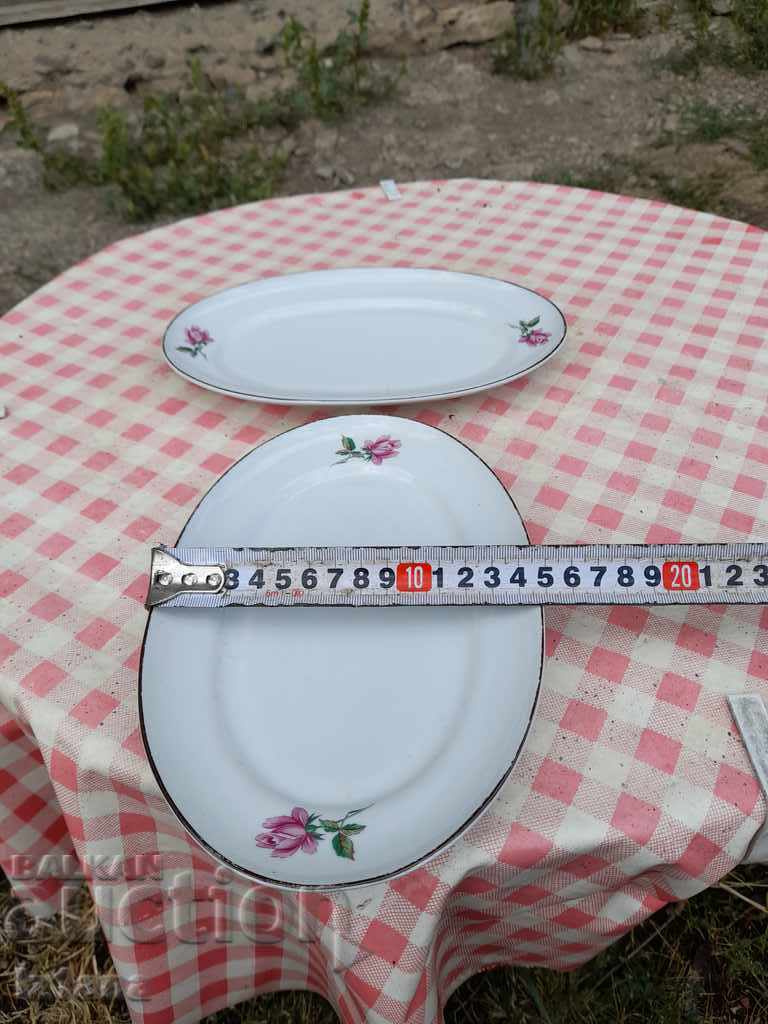 Old porcelain dish, plates - 6 Old porcelain dish, plates - 6
