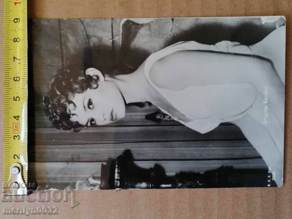 Postcard photo Bridget Bardo Vienna - 7 Postcard photo Bridget Bardo Vienna - 7