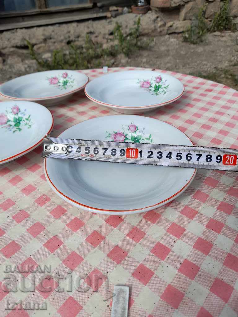 Old porcelain dish, plates - 5 Old porcelain dish, plates - 5