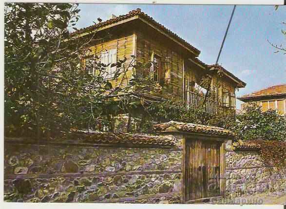 Card Bulgaria Sozopol Old house 5**