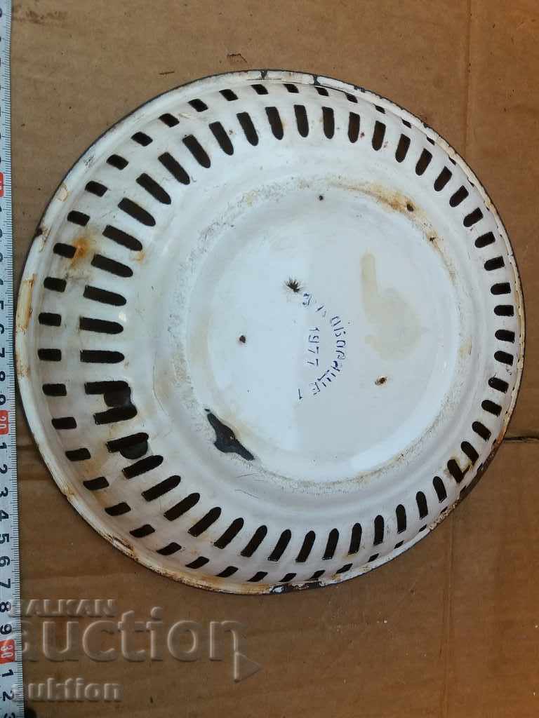 ENAMELED SOC. BUY TRAY - 6 ENAMELED SOC. BUY TRAY - 6