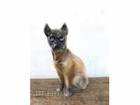 Porcelain figure of a French bulldog №0658