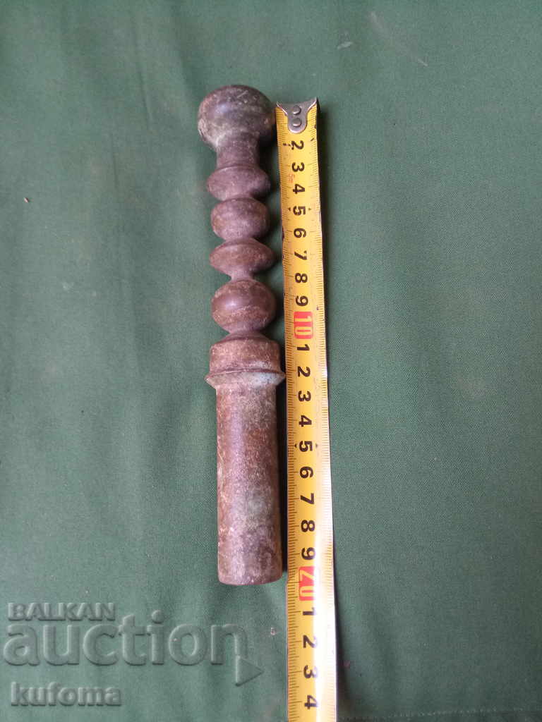 Delivery of Very old bronze mortar and pestle