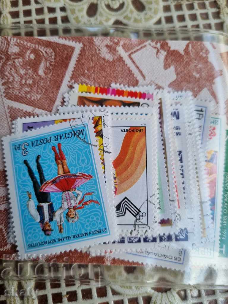 Delivery of Old postage stamps Delivery of Old postage stamps