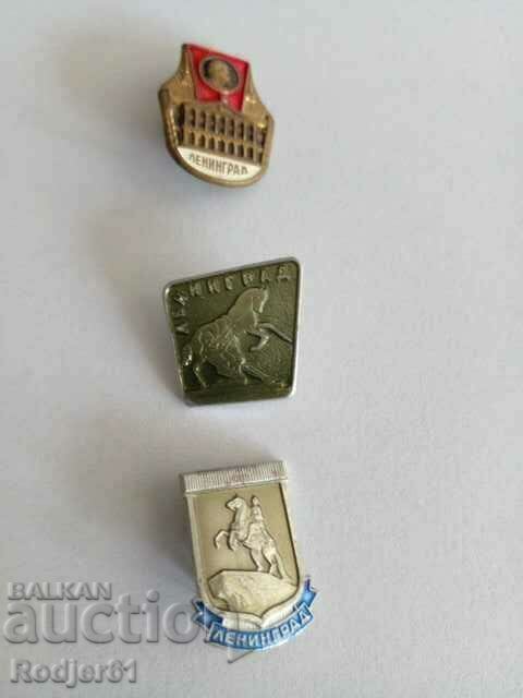 badges - cities Russia - Leningrad 8 pcs - 6