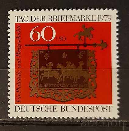 Германия 1979 Ден на пощенската марка/Коне MNH