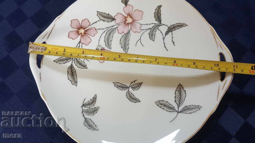 Auction  Porcelain plateau - Thomas Bavaria
