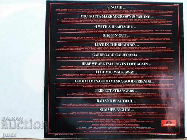 Neil Sedaka - Steppin 'Out 1976 with price 22.00 BGN | € 11.25 Neil Sedaka - Steppin 'Out 1976 with price 22.00 BGN | € 11.25