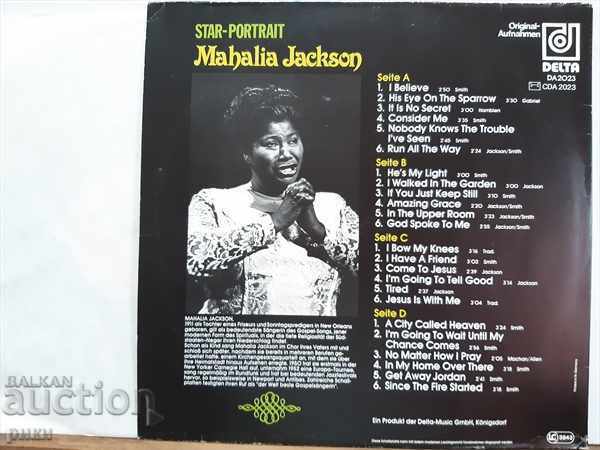 Mahalia Jackson - Star-Portrait Mahalia Jackson 2 LP with price 30.00 BGN | € 15.34 Mahalia Jackson - Star-Portrait Mahalia Jackson 2 LP with price 30.00 BGN | € 15.34