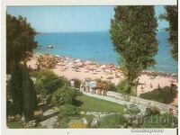 Card Bulgaria Varna Kurort Druzhba Beach 13*