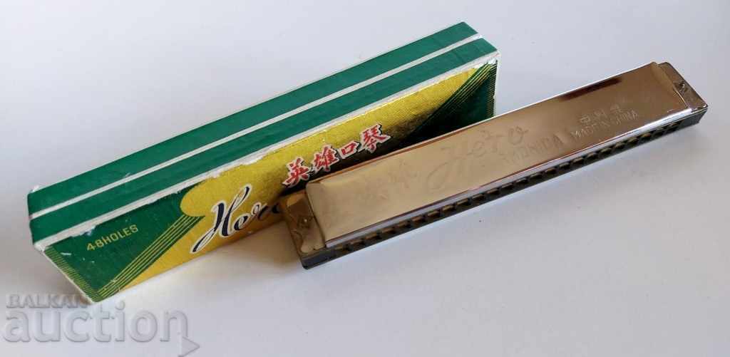 Auction OLD EXCELLENT SOC HARMONICA BOX MUSICAL INSTRUMENT Auction OLD EXCELLENT SOC HARMONICA BOX MUSICAL INSTRUMENT