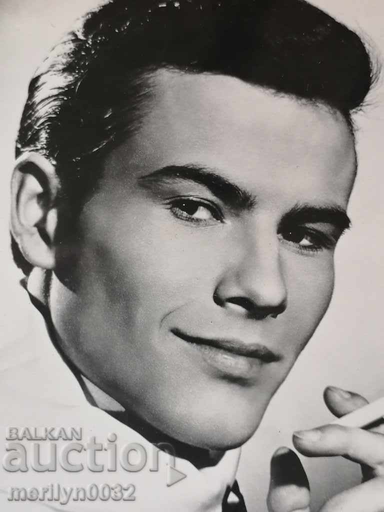 Auction Postcard photo Horst Buscholz Vienna Auction Postcard photo Horst Buscholz Vienna