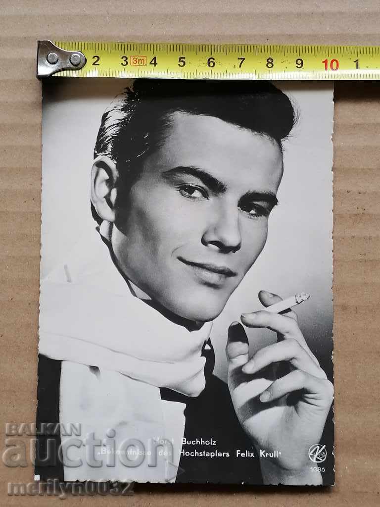 Postcard photo Horst Buscholz Vienna - 6 Postcard photo Horst Buscholz Vienna - 6