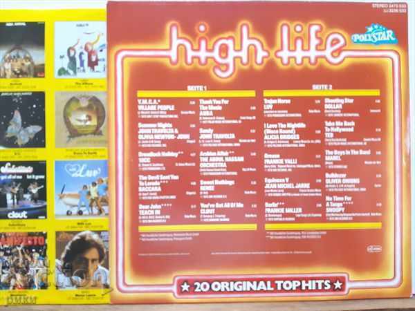 High Life - 20 Original Top Hits 1979 with price 20.00 BGN | € 10.23 High Life - 20 Original Top Hits 1979 with price 20.00 BGN | € 10.23