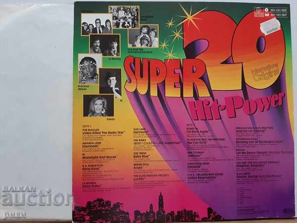 Super 20 Hit-Power 1980 with price 22.00 BGN | € 11.25 Super 20 Hit-Power 1980 with price 22.00 BGN | € 11.25