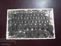 RETRO PHOTO CARD OF A SOLDIER UNIFORM