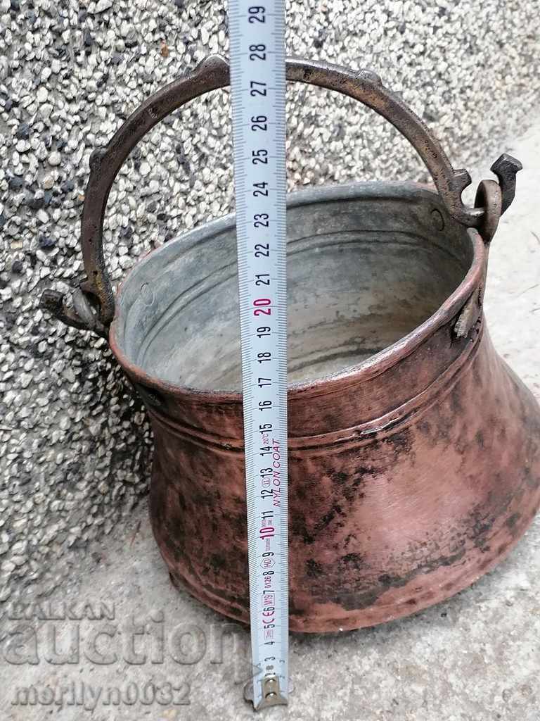 Old copper jug, copper kettle - 6 Old copper jug, copper kettle - 6