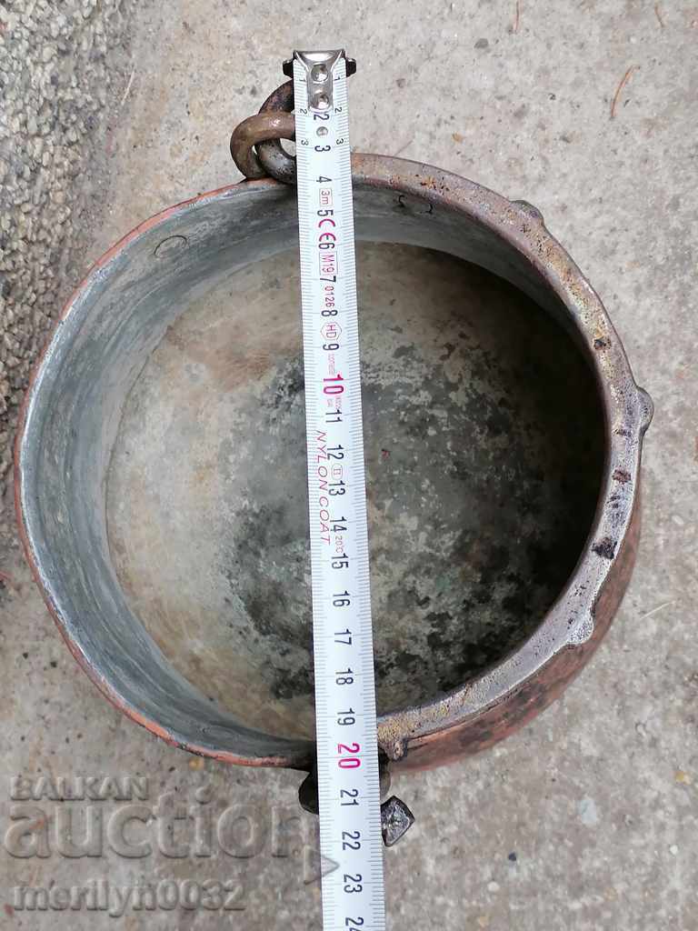 Old copper jug, copper kettle - 7 Old copper jug, copper kettle - 7