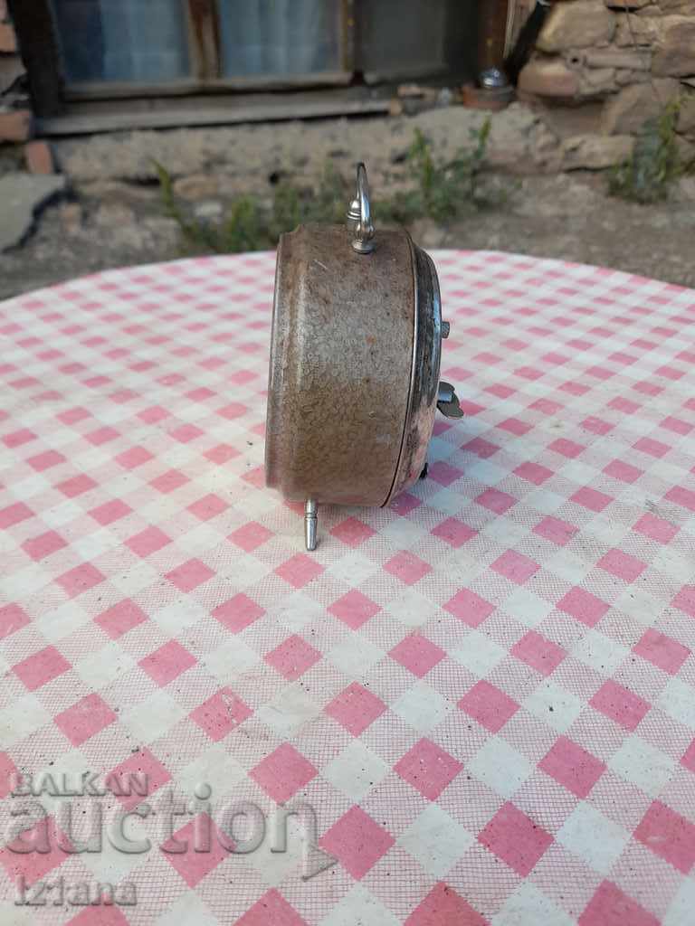 Old table clock, alarm clock Rodina - 5 Old table clock, alarm clock Rodina - 5