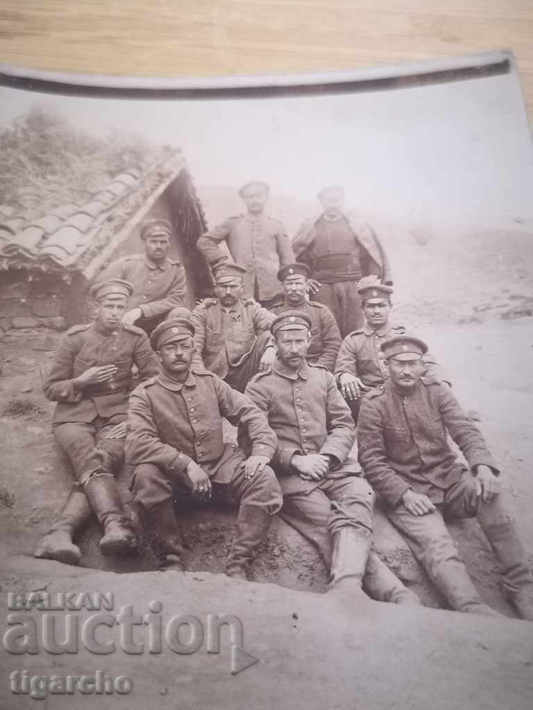 Delivery of Old photo with soldiers Delivery of Old photo with soldiers
