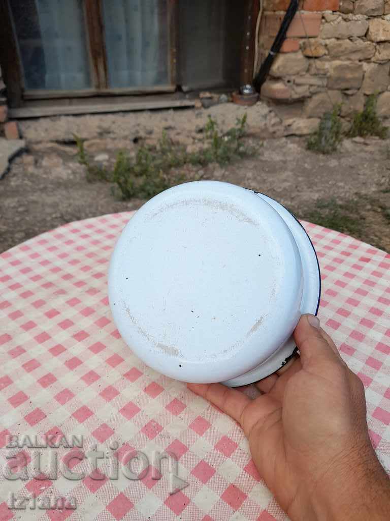 Old enamelled bowl, bowl - 5 Old enamelled bowl, bowl - 5