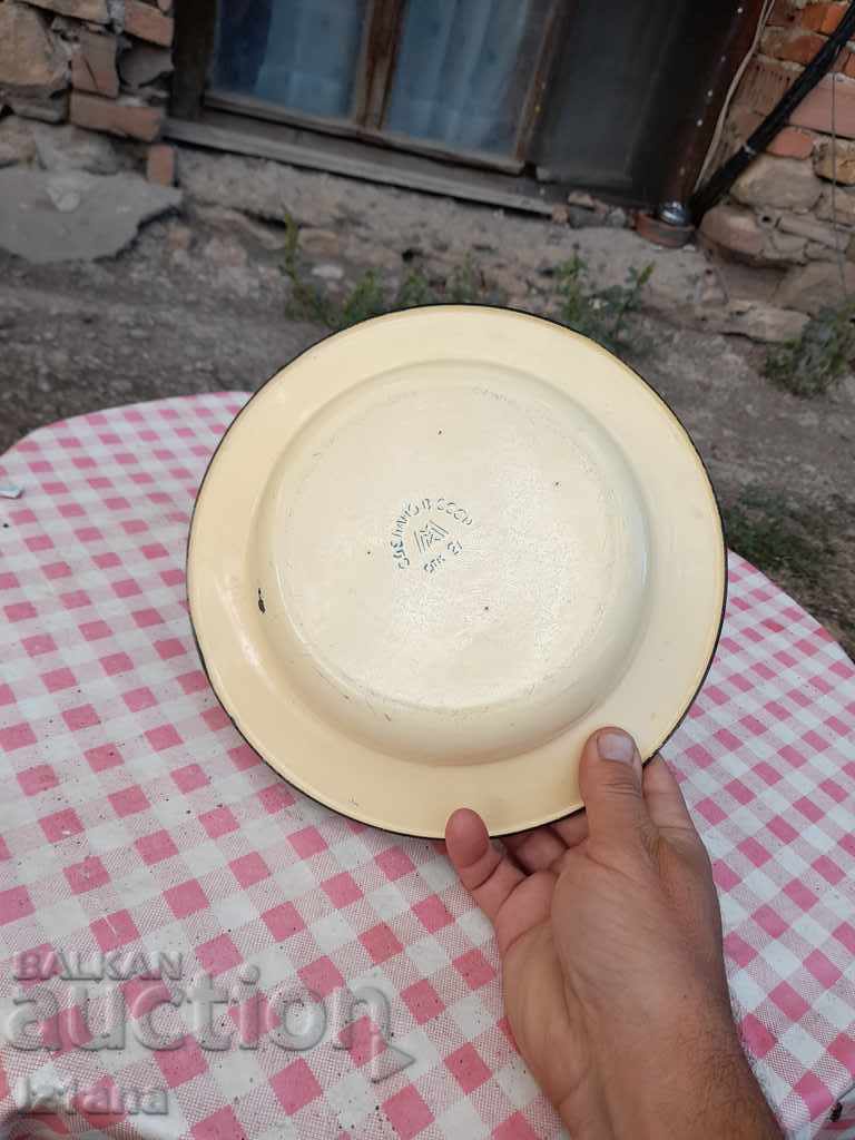 Παράδοση Παλιά εμαγιέ μπολ Παράδοση Παλιά εμαγιέ μπολ