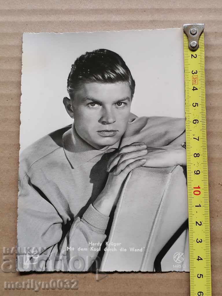 Postcard photo Hardy Krueger Vienna with price 25.00 BGN | € 12.78