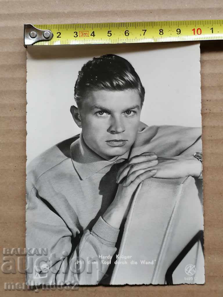 Auction  Postcard photo Hardy Krueger Vienna