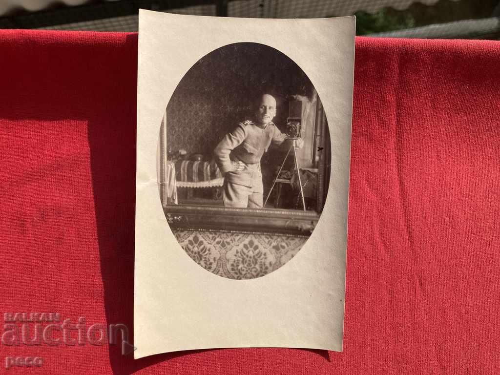 Доставка на Парачин 1918 Първа световна Военен първото селфи в огледало Доставка на Парачин 1918 Първа световна Военен първото селфи в огледало