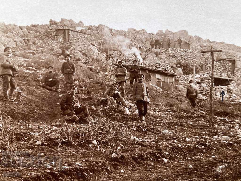 Dugouts "Peșteri" Primul Război Mondial