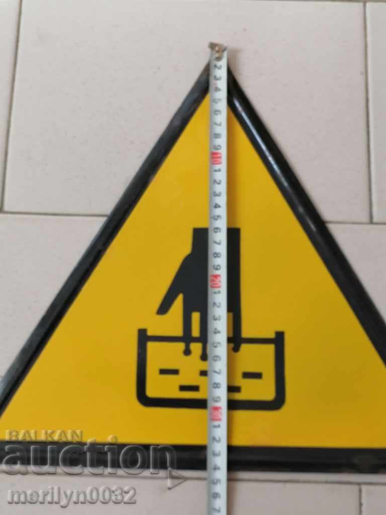 Enamel plate plate NRB 34 cm with price 23.00 BGN | € 11.76 Enamel plate plate NRB 34 cm with price 23.00 BGN | € 11.76