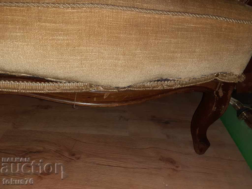 Fotoliu unic foarte vechi de scaun din secolul al XVIII-lea - antichitate - 5 Fotoliu unic foarte vechi de scaun din secolul al XVIII-lea - antichitate - 5